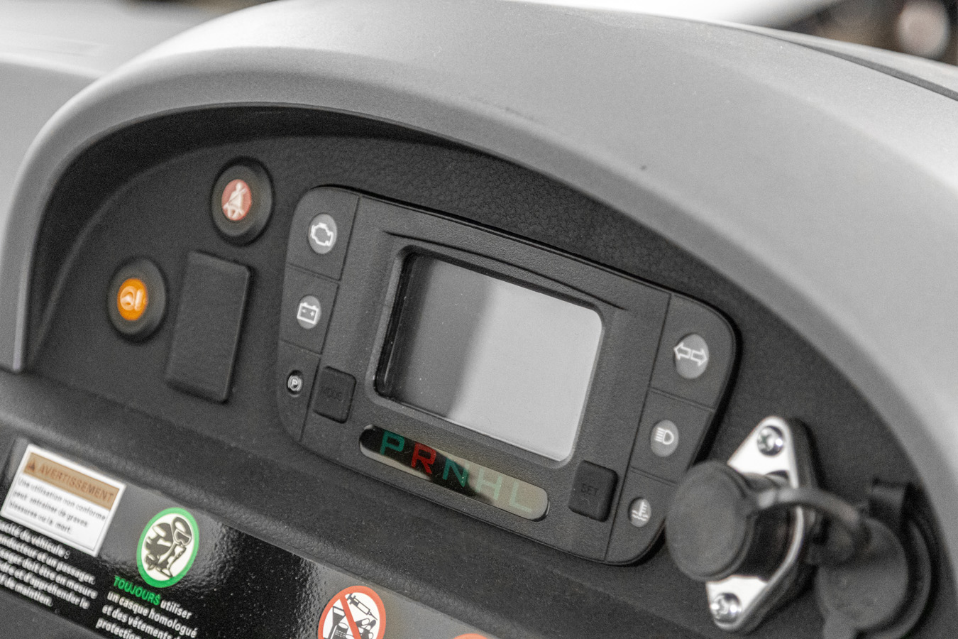 Kymco UTV 700 instrument cluster and dashboard